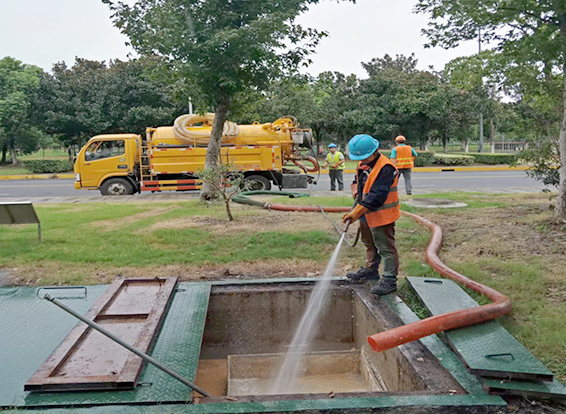 望奎化油池清理